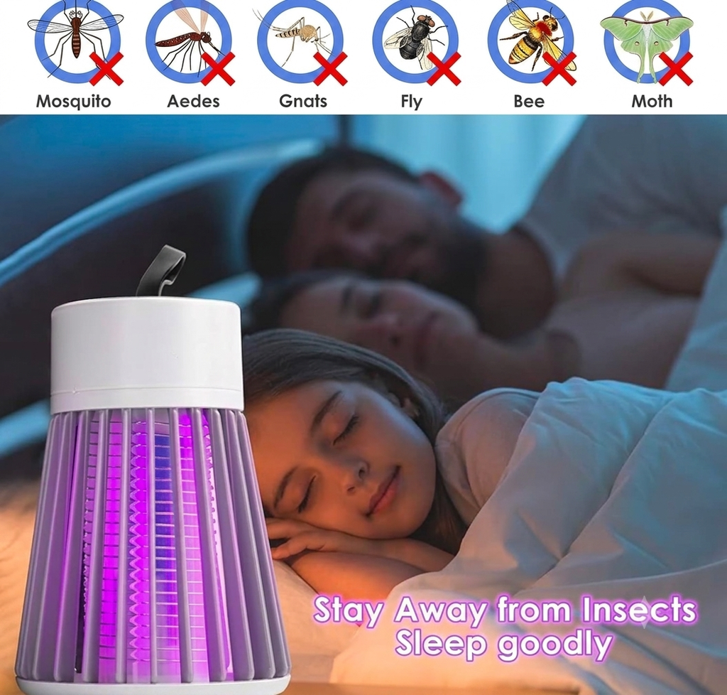 Mosquito Killer Lamp (USB Rechargeable)